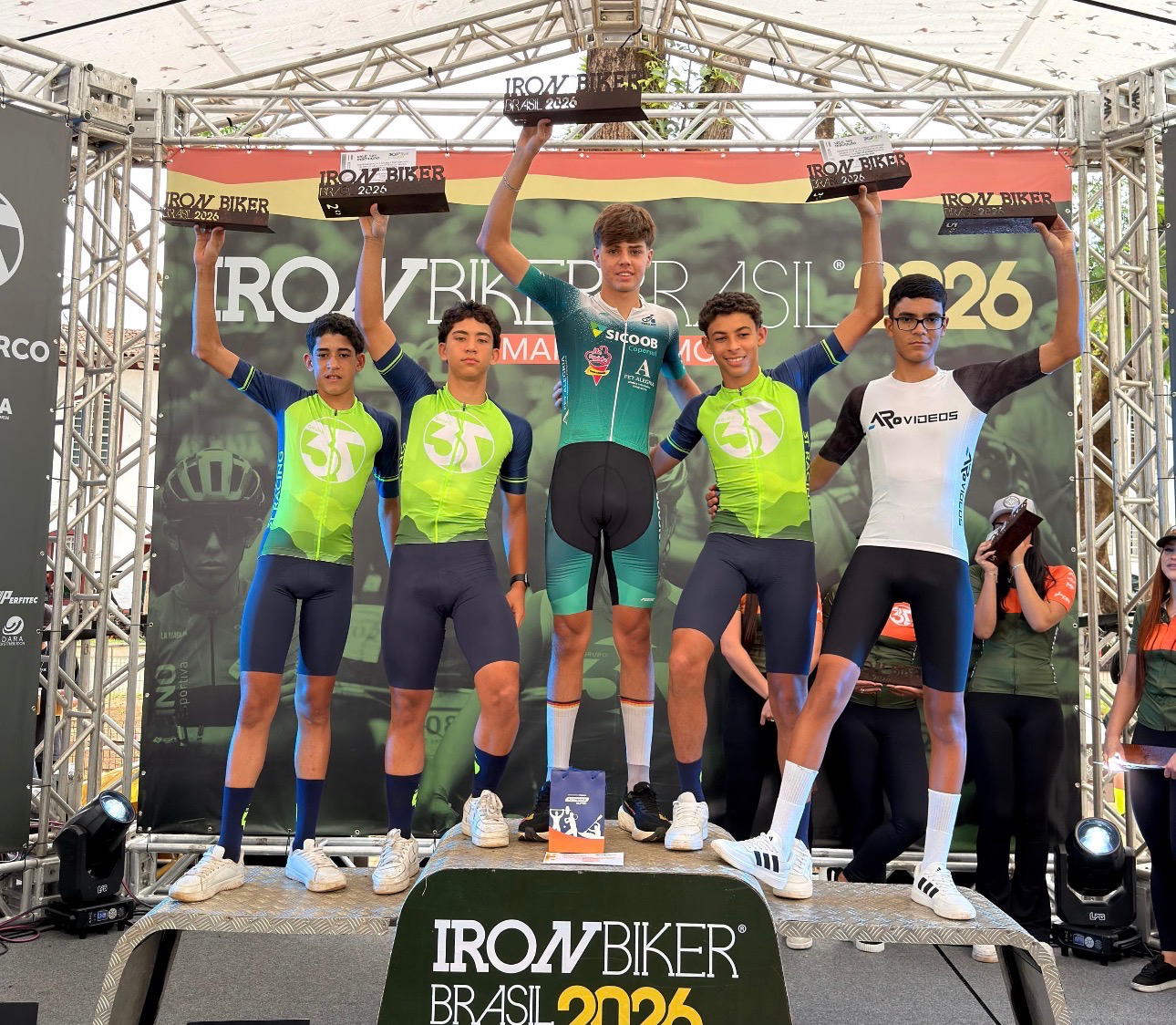 Cauã Moreno é destaque no Iron Biker Brasil