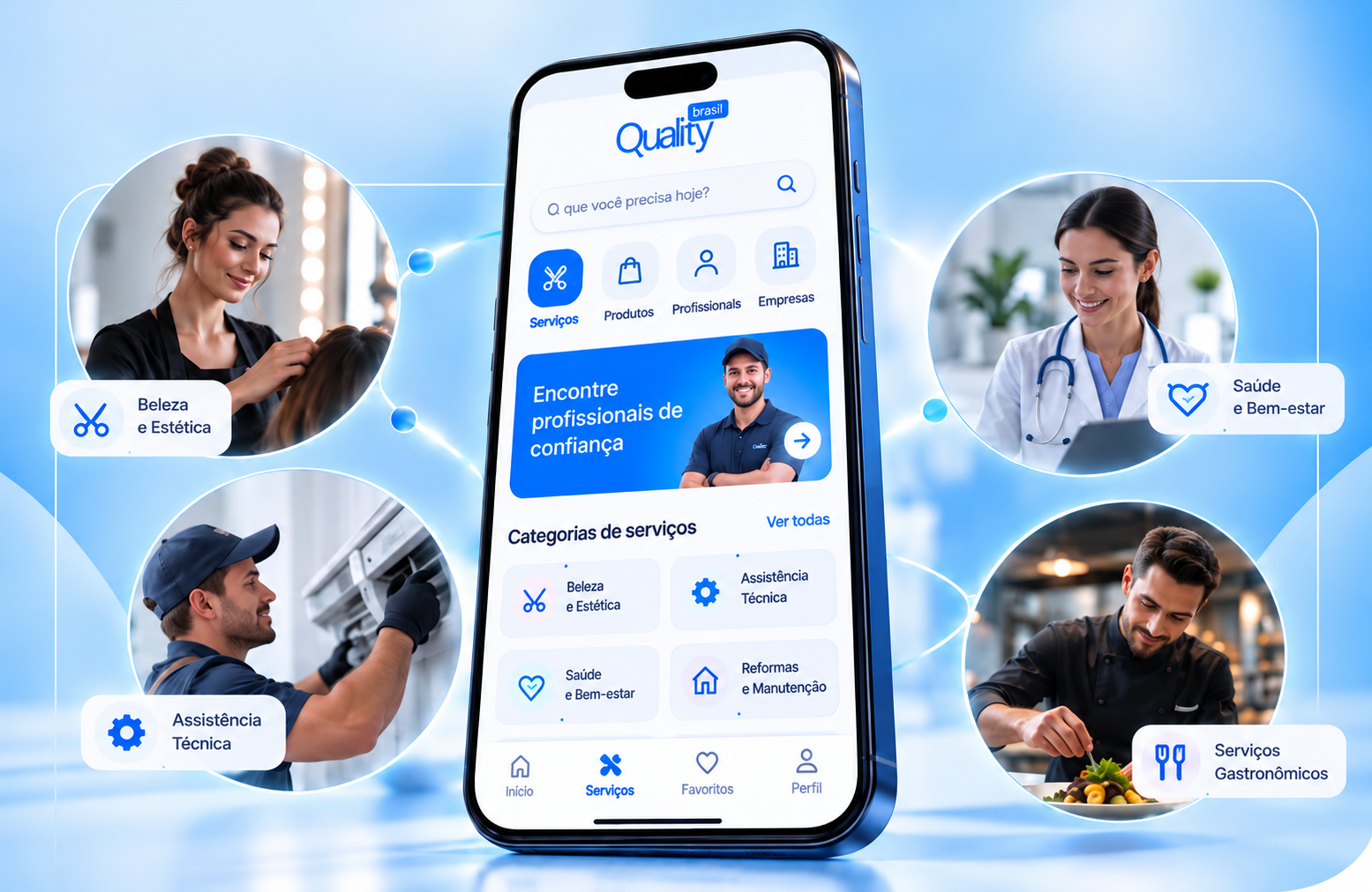 Quality App amplia marketplace e lança área exclusiva para serviços.